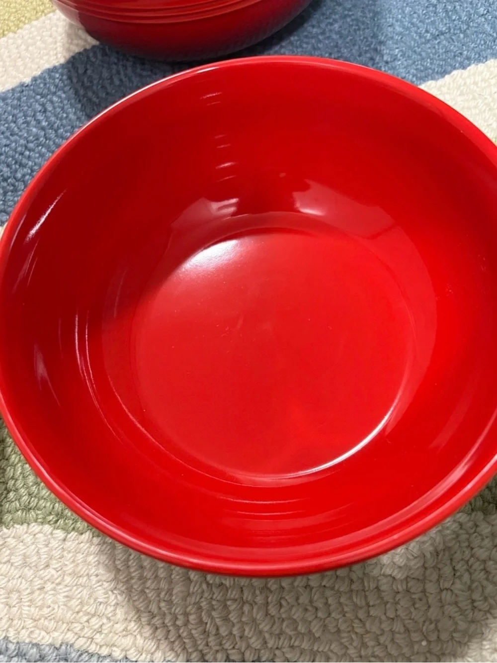 NWT Le Creuset San Francisco Coupe Soup/Cereal Bowl  770 ml Cerise